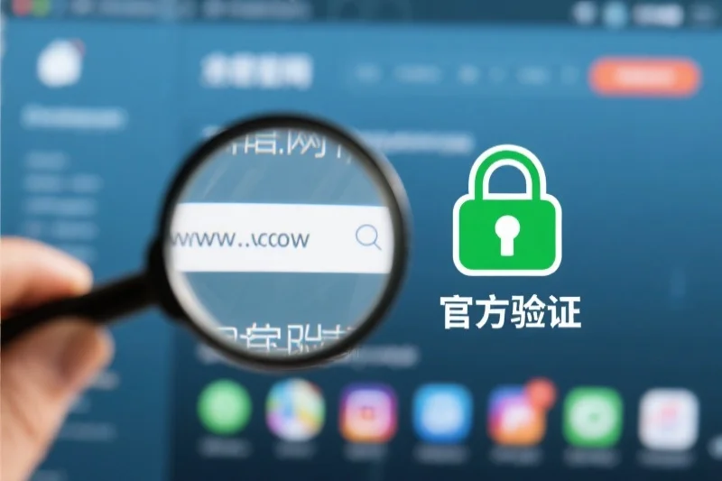 验证官方网站URL